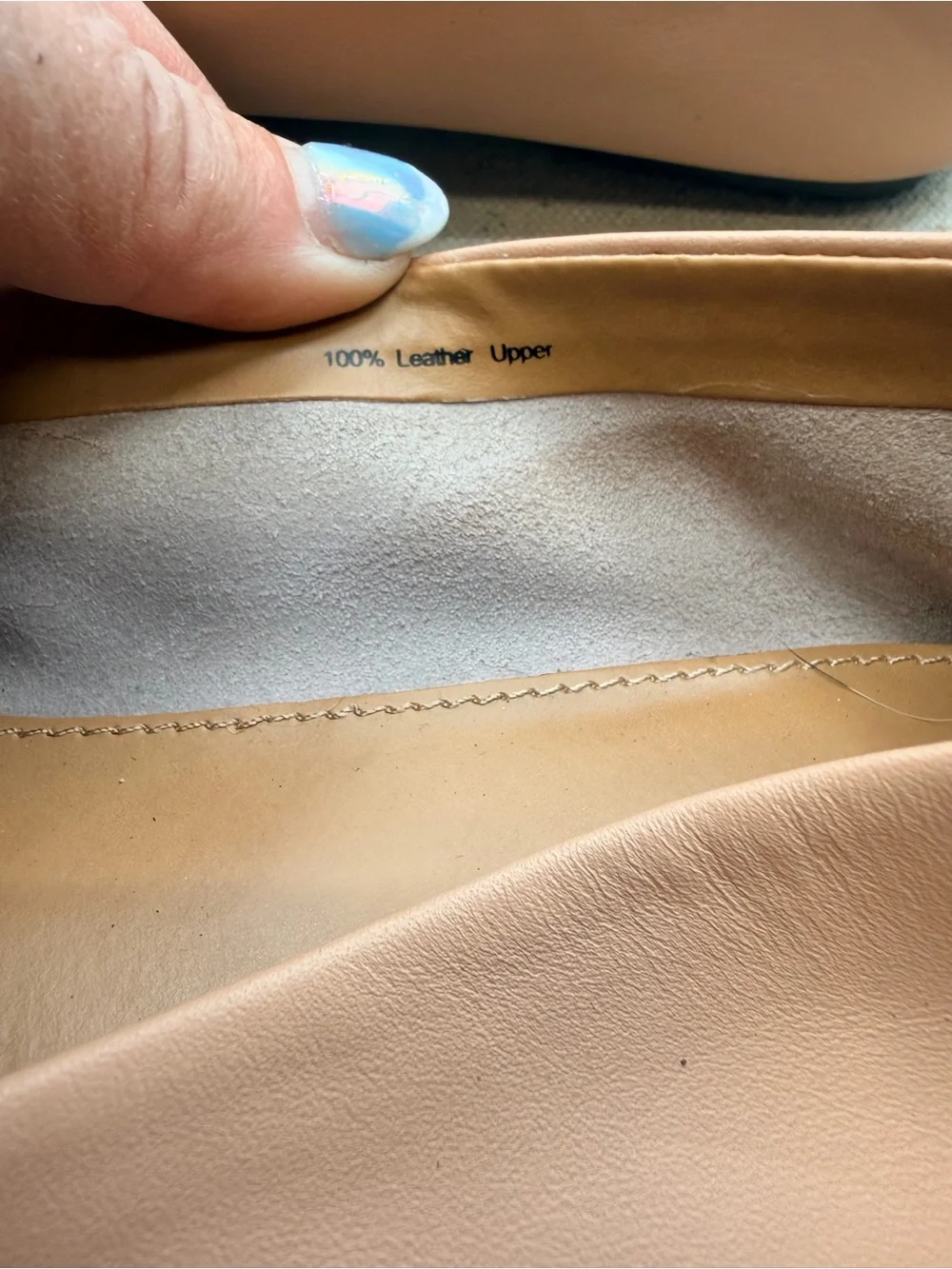 J. Crew Edie Leather Flat